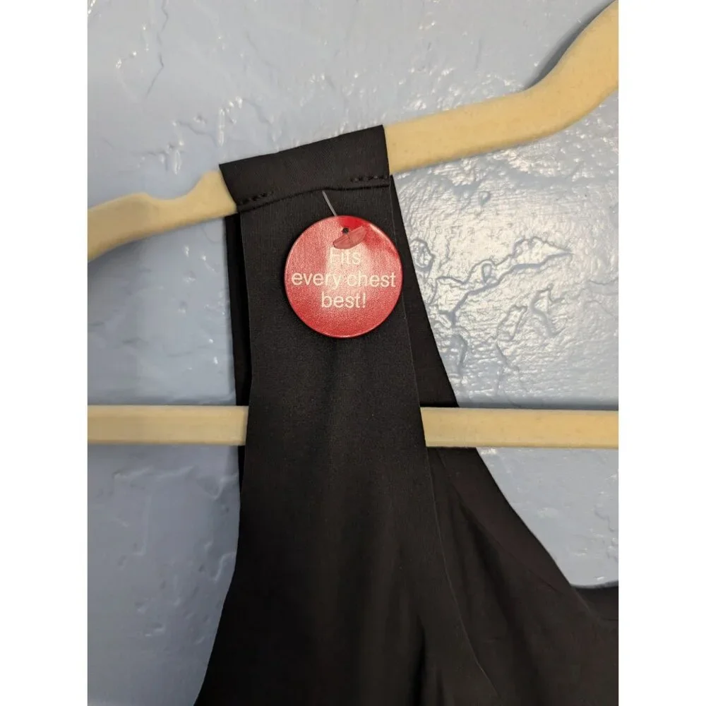 Spanx Womens Black Mid-Thigh Body Shaper 1X Compression Tank-Style Smooths Tummy - Picture 9 of 13